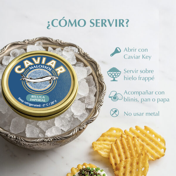 Caviar Beluga Imperial - Imagen 3